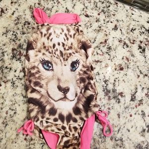 Leopard bathing suit